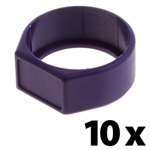 Neutrik XCR Ring violet 10x