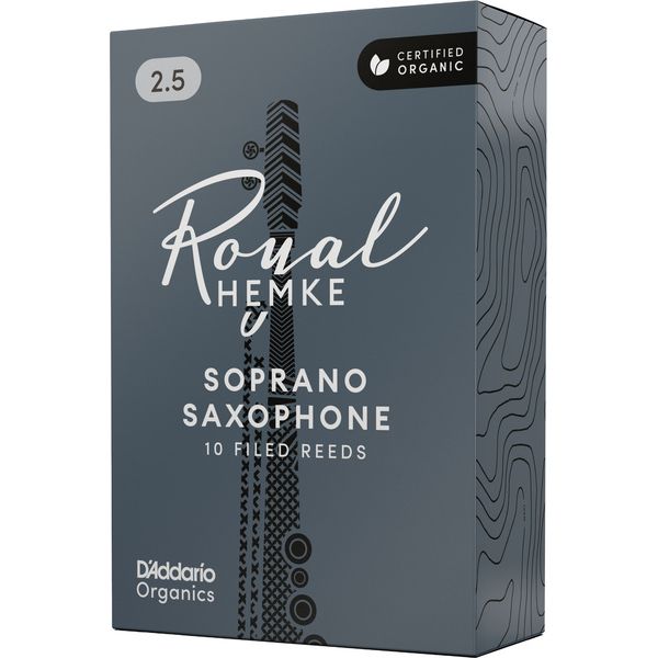 DAddario Woodwinds Royal Hemke Organic SOP 2.5