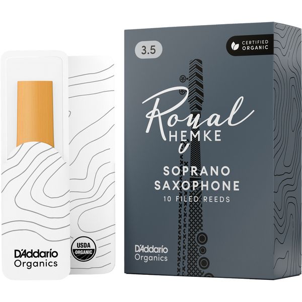 DAddario Woodwinds Royal Hemke Organic SOP 3.5