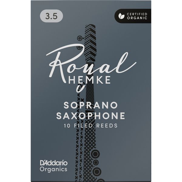 DAddario Woodwinds Royal Hemke Organic SOP 3.5
