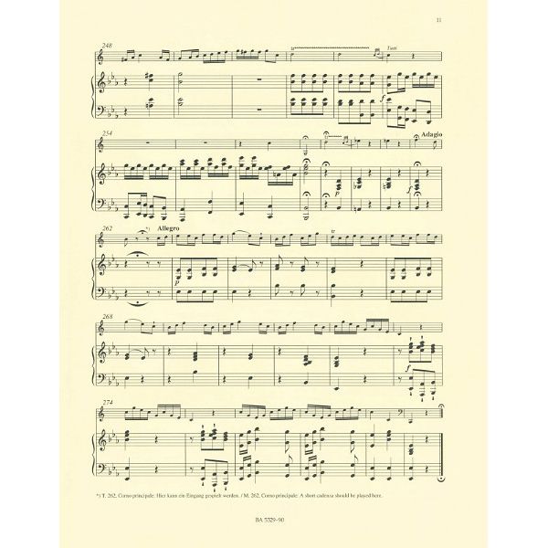 Bärenreiter Mozart Rondo for Horn KV 371