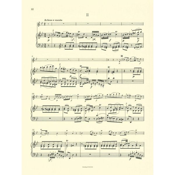 Breitkopf & Härtel Quantz Flötenkonzert