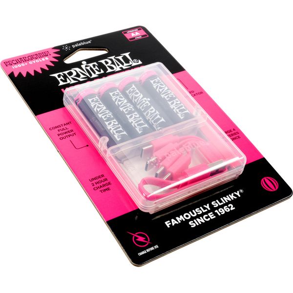 Ernie Ball USB-C Rechargeable AA 4-Pack