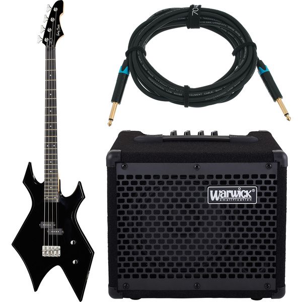 Harley Benton WB-20BK Rock Series w/Warwick