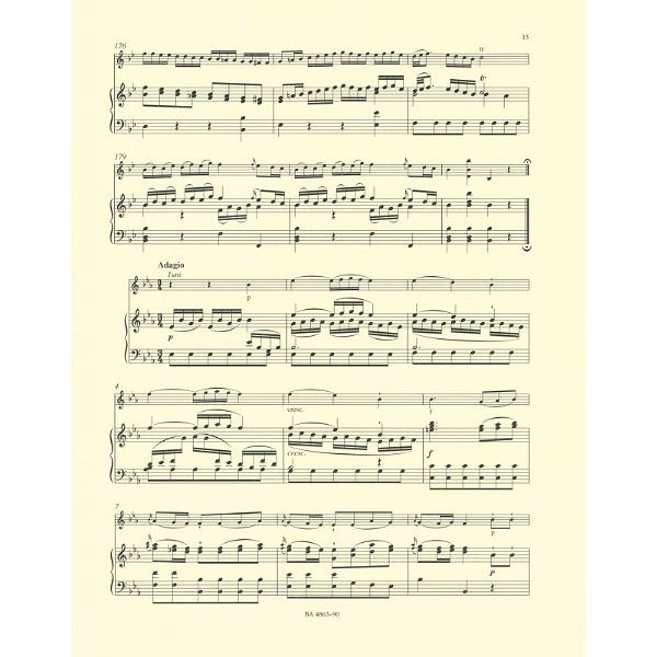 Bärenreiter Mozart Violinkonzert Nr. 1