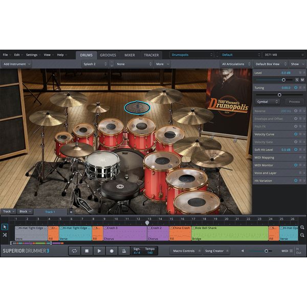 Toontrack SDX Drumopolis