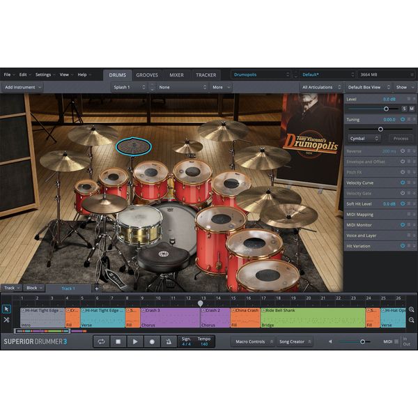 Toontrack SDX Drumopolis