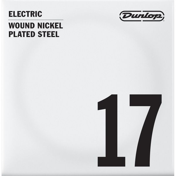 Dunlop Nickel Wound Single Str 017w