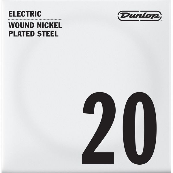Dunlop Nickel Wound Single Str 020w