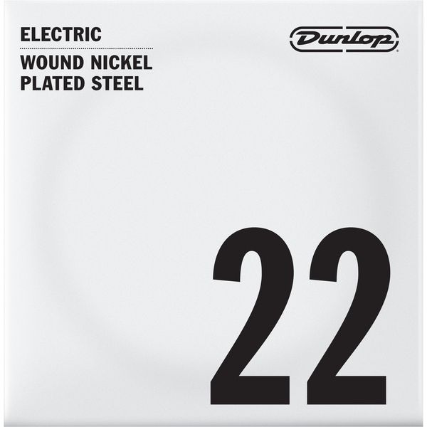 Dunlop Nickel Wound Single Str 022w