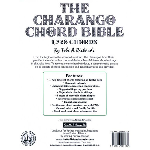 Cabot Books Publishing Charango Chord Bible