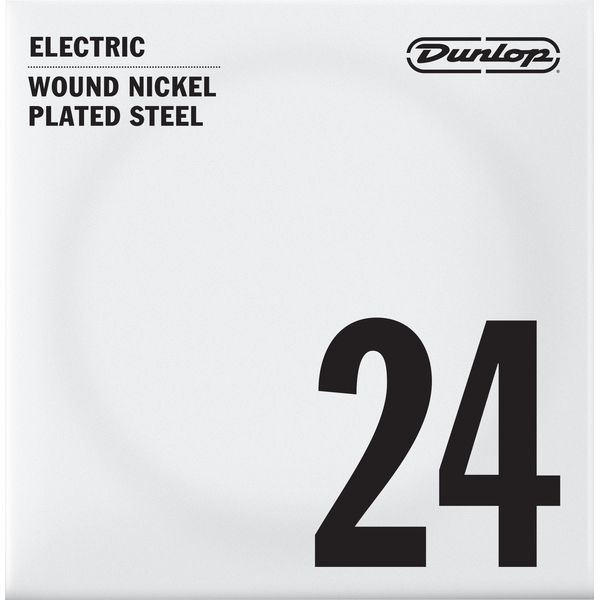 Dunlop Nickel Wound Single Str 024w
