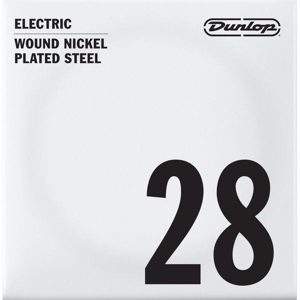 Dunlop Nickel Wound Single Str 028w