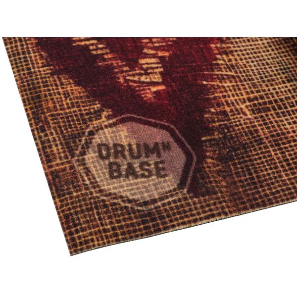 Drum N Base Drum Mat Earth Red