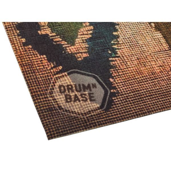 Drum N Base Drum Mat Earth Blue