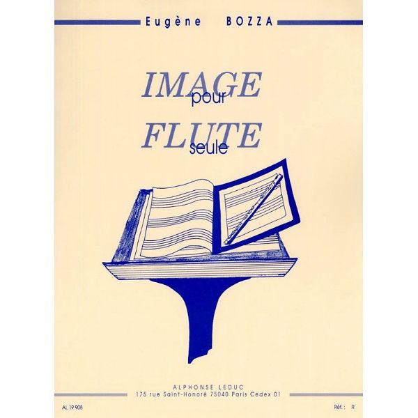 Alphonse Leduc Bozza Image pour flûte op.38