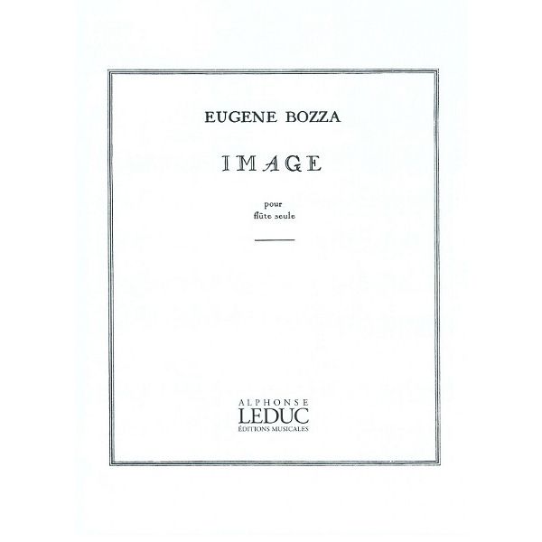 Alphonse Leduc Bozza Image pour flûte op.38