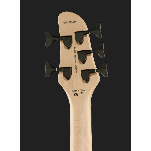 Harley Benton B-550 White Prog w/Warwick