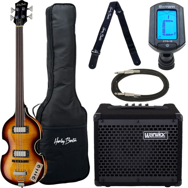 Harley Benton Beatbass FL VS Set w/Warwick