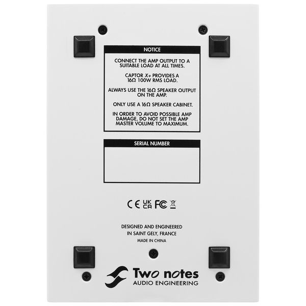 Two Notes Torpedo Captor X + 16 Ohms