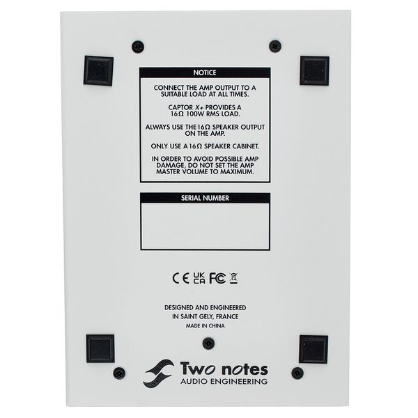 Two Notes Torpedo Captor X + 16 Ohms