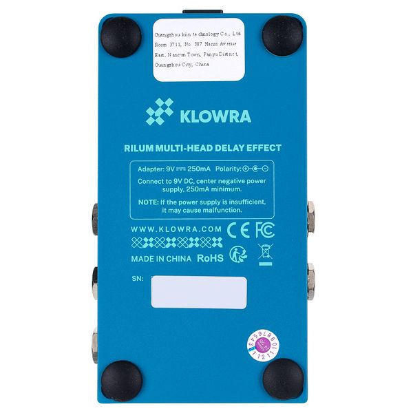 Klowra Rilium Stereo Delay