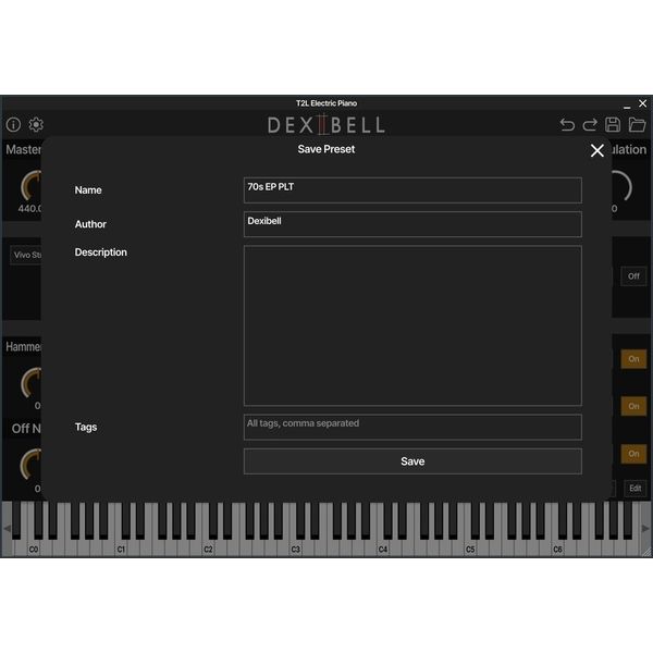 Dexibell T2L Electric Piano
