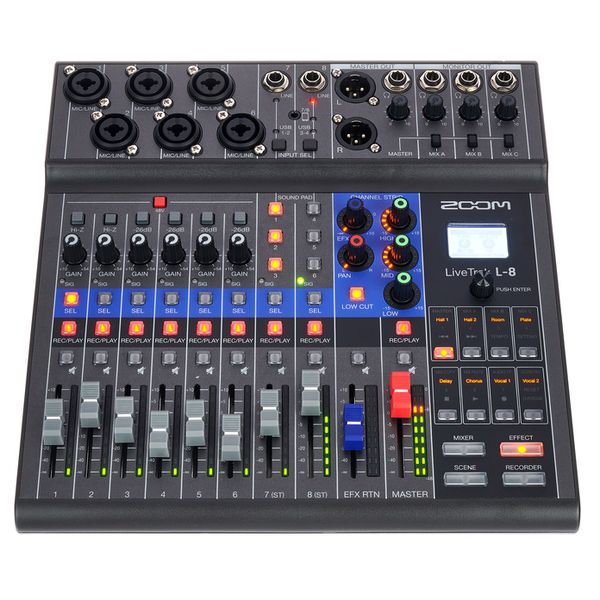 Zoom LiveTrak L-8 Case Bundle