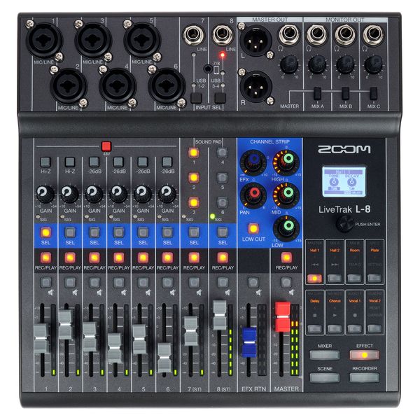 Zoom LiveTrak L-8 Case Bundle