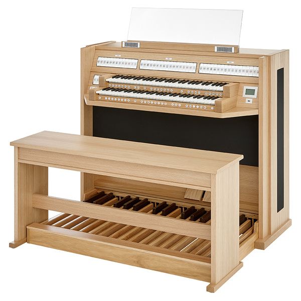 Johannus Premium Live 2T, Light Oak, Concave