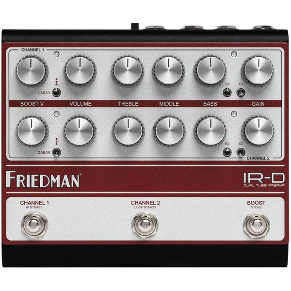 Friedman IR-D Black/Silver/Red LTD