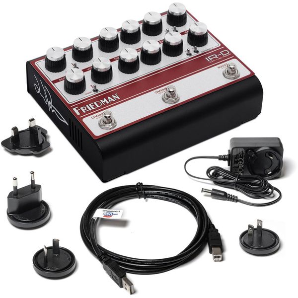 Friedman IR-D Black/Silver/Red LTD