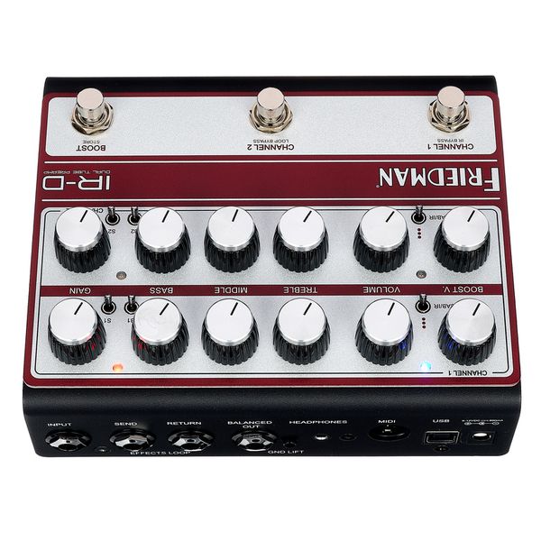 Friedman IR-D Black/Silver/Red LTD