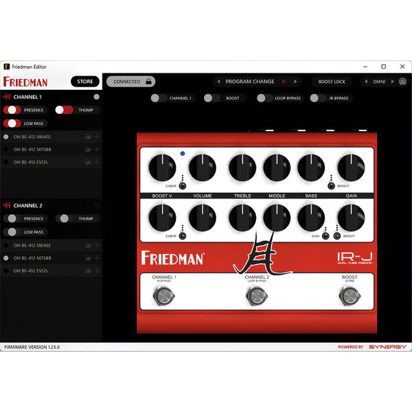 Friedman IR-J Preamp Signed