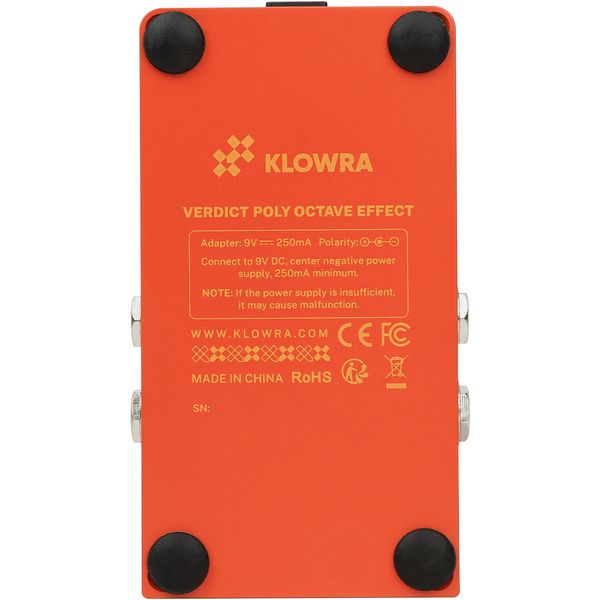 Klowra Verdict Polyphonic Octaver