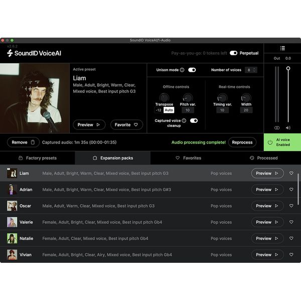 Sonarworks SoundID VoiceAI +Voices Bundle