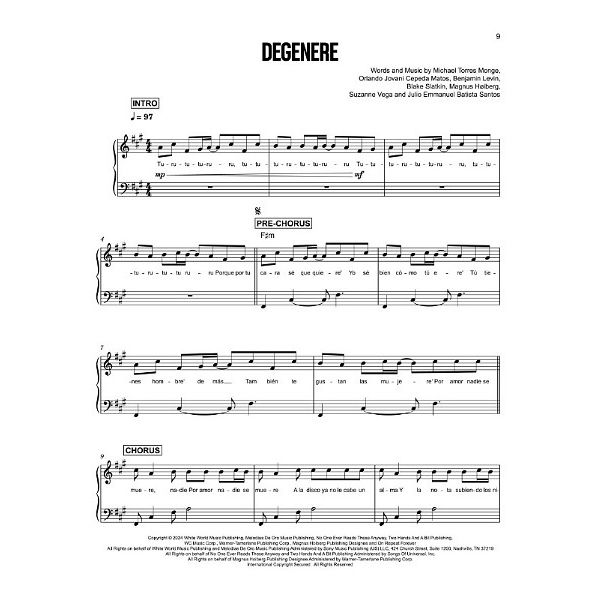 Hal Leonard Latin Pop