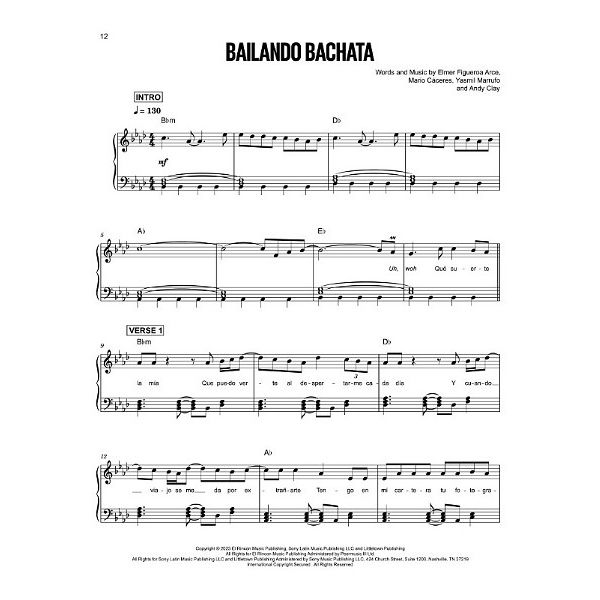 Hal Leonard Latin Pop