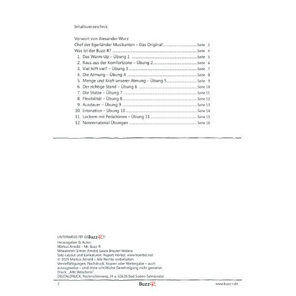 Markus Arnold Unterwegs fit geBuzz–Rt Horn