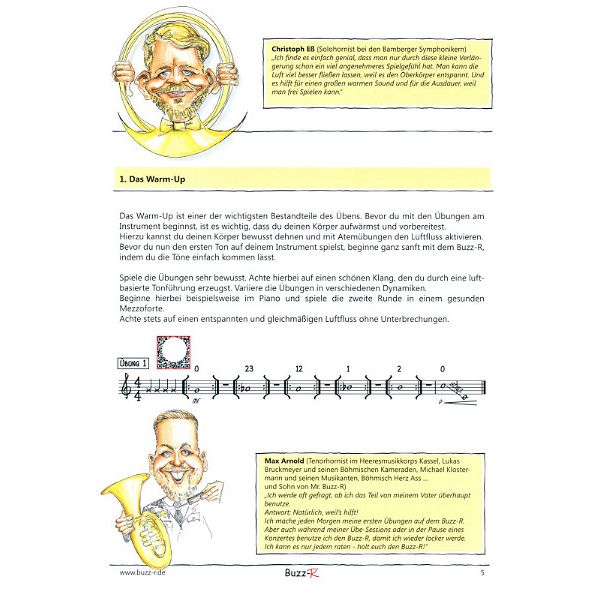 Markus Arnold Unterwegs fit geBuzz–Rt Horn
