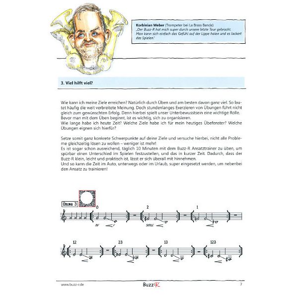Markus Arnold Unterwegs fit geBuzz–Rt Horn