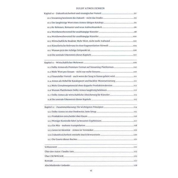 Claudio Jans Dolby Atmos Denken Hardcover