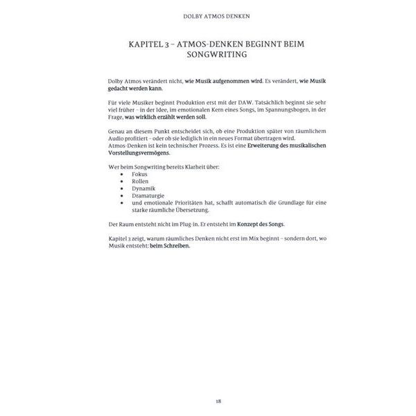 Claudio Jans Dolby Atmos Denken Hardcover