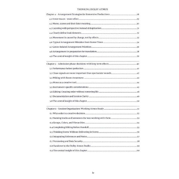 Claudio Jans Thinking Dolby Atmos Hardcover