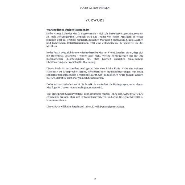 Claudio Jans Dolby Atmos Denken