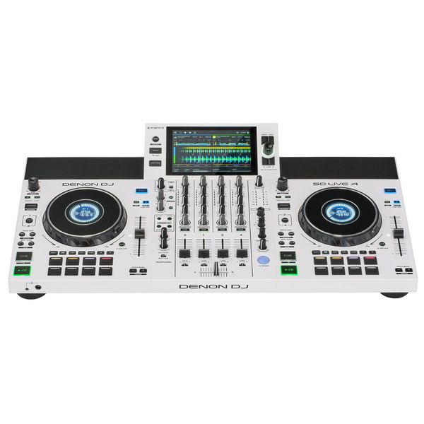 Denon DJ SC Live 4 white Case Bundle