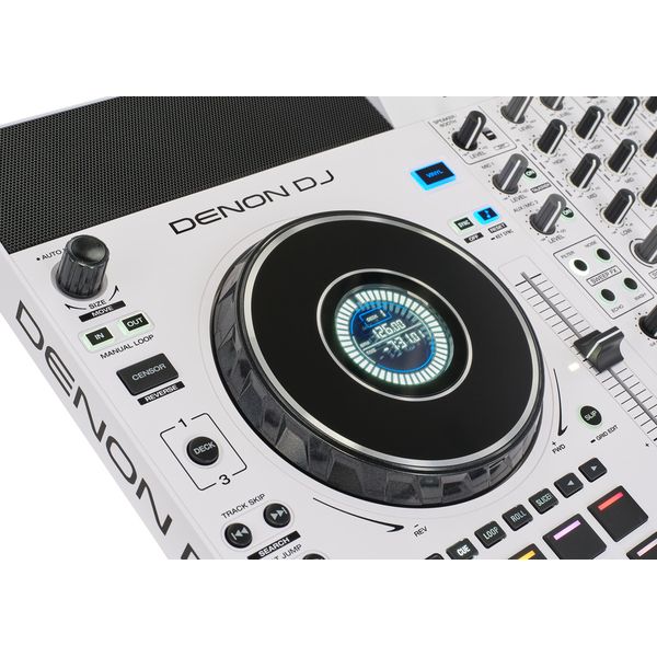 Denon DJ SC Live 4 white Case Bundle