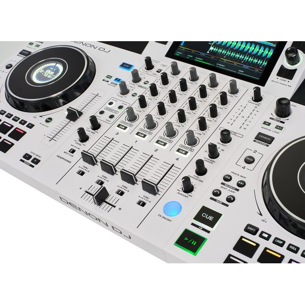 Denon DJ SC Live 4 white Case Bundle