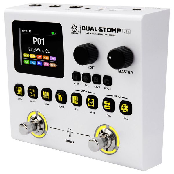 Soran Dual Stomp Pedal Lite