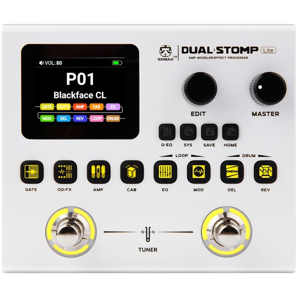 Soran Dual Stomp Pedal Lite